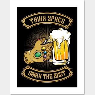 drink on the space Posters and Art